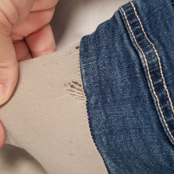 🧑🎄10/10🧑🎄🤰Indigo blue maternity pants🤰 - Picture 5 of 9